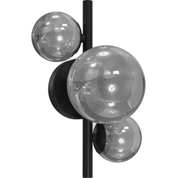 Nástěnné svítidlo ONLI - Nástěnné svítidlo PALOMA 3xG9/10W/230V černá/kouřová