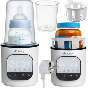 Ohřívač a sterilizátor Ohřívač Lahví na Mléko, Dětskou Výživu a Vodu pro Kojence, Sterilizátor