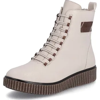 Dámská obuv Dámská kotníková obuv RIEKER Y4352-60 béžová W5 43