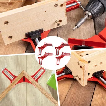 Truhlářská svěrka 4x 90° ÚHLOVÁ SVĚRKA PRAVÁ SVĚRKA ŠIKMÁ ROHOVÁ SVĚRKA