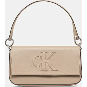Kabelka Kabelka Calvin Klein Jeans béžová barva, LV04K3148G 80X, vel. ONE SIZE
