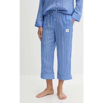 Dámské pyžamo Pyžamové kalhoty HUGO KLEO_PANTS dámské, fialová barva, 50544156 55X, vel. M