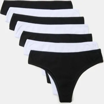 Kalhotky Sinsay - Sada 7 kalhotek brazilek - vícebarevná - 141GF-MLC - 141GF-MLC-XL