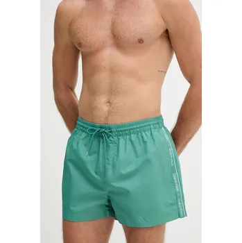 Pánské kraťasy Plavkové šortky Calvin Klein LV00N61108 zelená 77X, vel. L