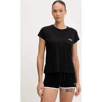 Dámské pyžamo Pyžamo Fila dámské, černá barva, bavlněné, FPS4198 99X, vel. L