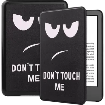 Pouzdro na tablet VSECHNONAMOBIL 114548 ART Zaklápěcí pouzdro pro Amazon Kindle 11. generace 2022 / 2024 DON´T TOUCH ME