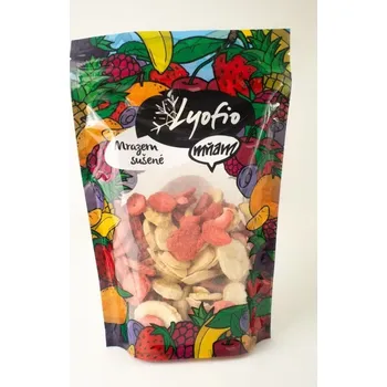 Sušené ovoce Lyofio Banán & Jahoda 120 g