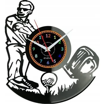 Hodiny Hodiny pro Golfisty Golf Nástěnné Hodiny Vinylová Deska Moderní Dekorativní