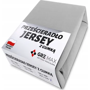 Prostěradlo Prostěradlo s gumou Gre-Max jersey 180 x 200 cm
