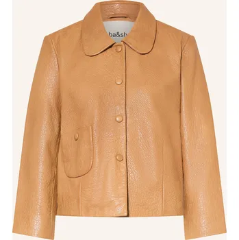 Ba&Sh Dámská Kožená Bunda Bilos, koňaková, 34