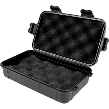Úložný box Ochranný box s polstrováním 21x11x7cm (Přepravní box z tvrzeného plastu s pěnovým polstrováním)