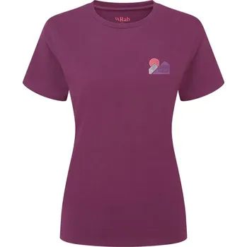 Dámské tričko Dámské triko Rab Tuku Vista Tee Barva: Mulberry, Velikost: L