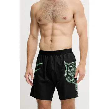 Pánské kraťasy Plavkové šortky PLEIN SPORT černá barva, PS25MBL04 99X, vel. S