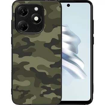 Příslušenství pro tablet VSECHNONAMOBIL 92676 MY ART Ochranný kryt pro Tecno Spark 20 GREEN CAMO (235)