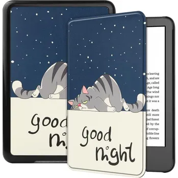 Pouzdro na tablet VSECHNONAMOBIL 114550 ART Zaklápěcí pouzdro pro Amazon Kindle 11. generace 2022 / 2024 LAZY CAT