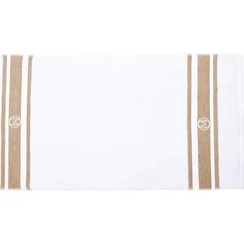 Ručník Malý bavlněný ručník Officine Monogram Monogram Linea 50 x 100 cm MLHAND03 béžová 80X
