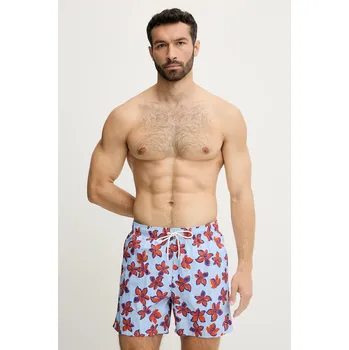 Pánské kraťasy Plavkové šortky Tommy Hilfiger UM0UM03491 modrá 05X, vel. XXL