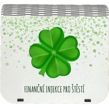 Vánoční dekorace Coolkousky Originální dárková krabička na bankovky v injekcích - "Finanční injekce pro štěstí"