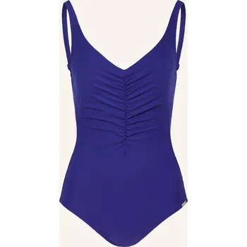 Dámské plavky Charmline Dámské Tvarující Plavky Uni, modrá, 46C