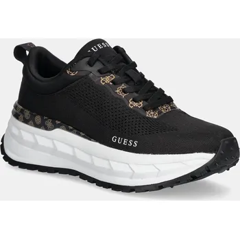 Dámské tenisky Tenisky Guess RUNIT2 dámské, černá barva, FLTRT2 FAB12 FLTRT2.FAB12.BLACK 99X, EUR 38