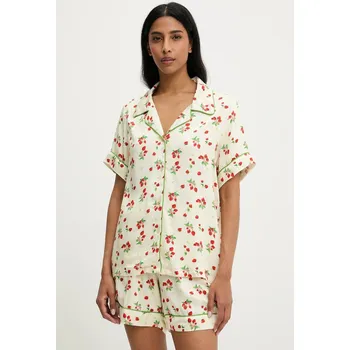 Dámské pyžamo Pyžamo Answear.LAB dámské, béžová barva 1341.cjk 01X, vel. L