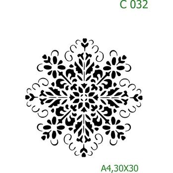 Šablona C 032 - A4 , Lepící fólie