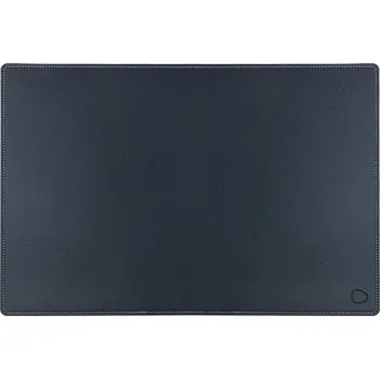 Psací stůl Podložka na pracovní stůl SQUARE BULL 44 x 64 cm, černá / bílá, kůže, LIND DNA