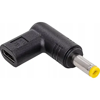 Adaptér k notebooku Adaptér pro notebook Akyga AK-ND-C03 USB-C / 4.8 x 1.7 mm