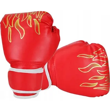 Boxerské rukavice Dětské boxerské rukavice unisex červené 4 oz