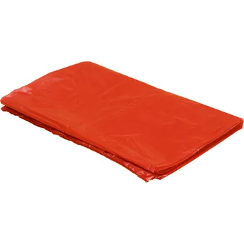 Pytle na odpadky Červený pytel na odpad 120 L, 200 µm - samonosný