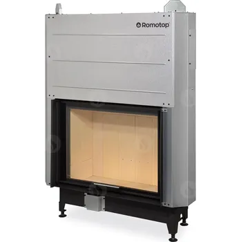 Krbová vložka Romotop HEAT 3G L 88.66.04 teplovzdušná krbová vložka s výsuvnými dvířky