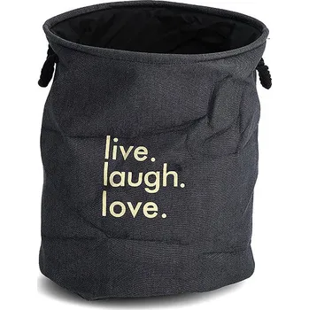 Koš na prádlo Zeller Koš na špinavé prádlo džínový 40 × 50 cm