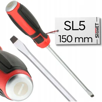 Šroubovák Šroubovák zámečnický plochý 5x150 mm S2 s magnetickým hrotem