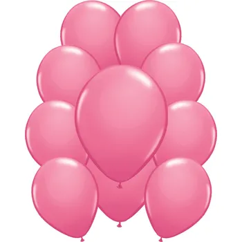 Balónek Latexové balónky metalické růžové