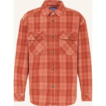 Pánská košile Scotch & Soda Pánská Svrchní Košile, červená / světle...