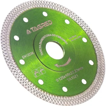 Řezný kotouč Diamantový kotouč na kámen, gres, dlaždice, keramiku 125 mm TA1021