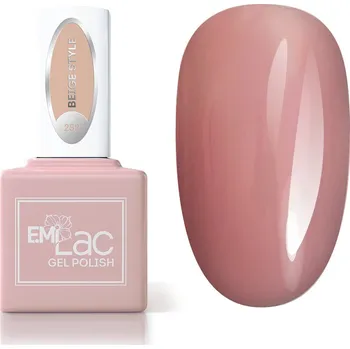 Lak na nehty emi E.MiLac Beige Style #252, 9 ml. - Barevný gellak