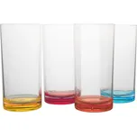 Sklenice na vodu Gimex - sada 4ks Barva: Barevná, Typ nádobí: Sklenice na pití - 4 ks, 480 ml
