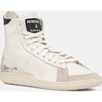 Pánské tenisky Kožené kecky Patrizia Pepe 8Z0111.L150.FE30 bílá 00X, EUR 40