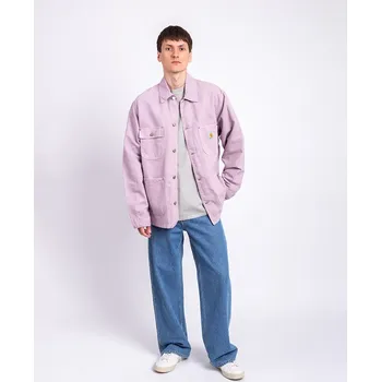 Pánská větrovka Carhartt WIP Walter Chore Coat Pink Fog garment dyed M