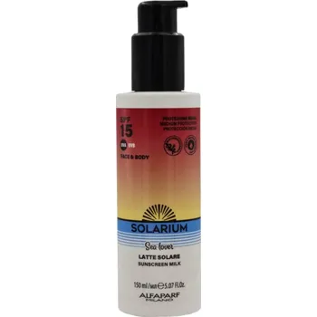 Přípravek na opalování Solarium Sea Lover Sunscreen Milk SPF 15 150 ml