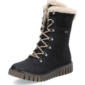 Dámská obuv Dámská kotníková obuv RIEKER Y3424-00 černá W5 42