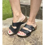 Santé N/109/1/06 dámské zdravotní pantofle černé Velikost: 36