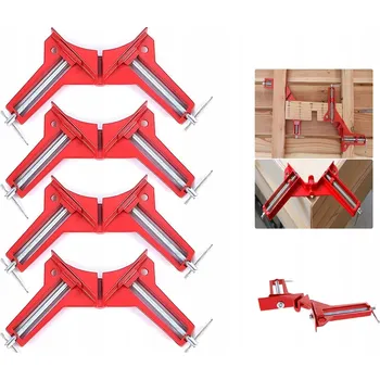 Truhlářská svěrka 4x 90° ÚHLOVÁ SVĚRKA PRAVÁ SVĚRKA ŠIKMÁ ROHOVÁ SVĚRKA