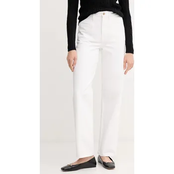 Dámské džíny Džíny Tommy Hilfiger dámské, high waist, WW0WW45677 bílá 00J, vel. 26/28