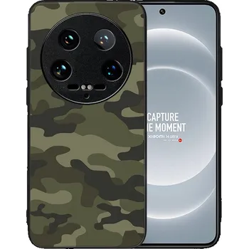 Pouzdro na tablet VSECHNONAMOBIL 92134 MY ART Ochranný kryt pro Xiaomi 14 Ultra GREEN CAMO (235)