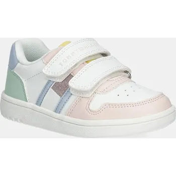 Dívčí obuv Dětské sneakers boty Tommy Hilfiger růžová barva, T1A9-33730 T1A9.33730.24.29 30X, EUR 22