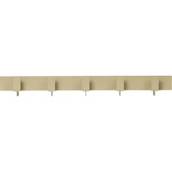Věšák Nástěnný věšák ferm LIVING Lager Coat Rack béžová barva 1104270761 12X