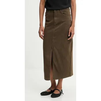 Dámská sukně Džínová sukně Answear.LAB ma.20158f.FLK zelená 91X, vel. M