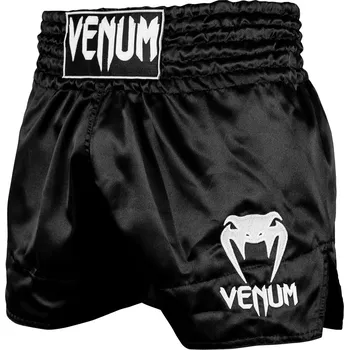 Oblečení pro bojové sporty Thai trenýrky VENUM CLASSIC - černé - VENUM-03813-108 Velikosti: M